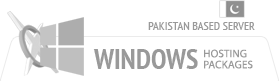 Windows Hosting Packages - Pakistan Based Server