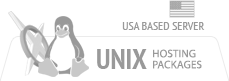Unix Hosting Packages - USA Based Server