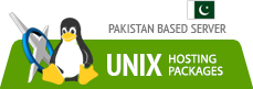 Unix Hosting Packages - Pakistan Based Server